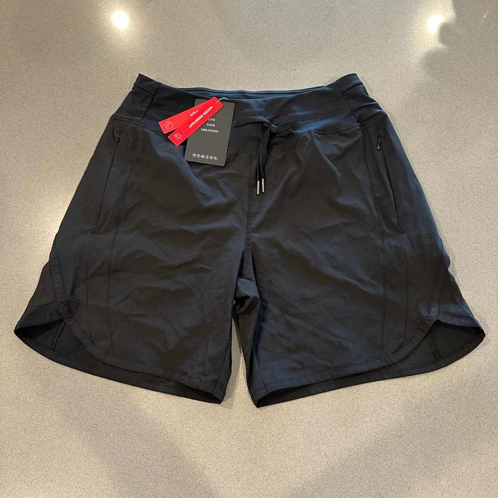 Zuty 7" Women's Black Athletic Running Shorts - Picture 4 of 7
